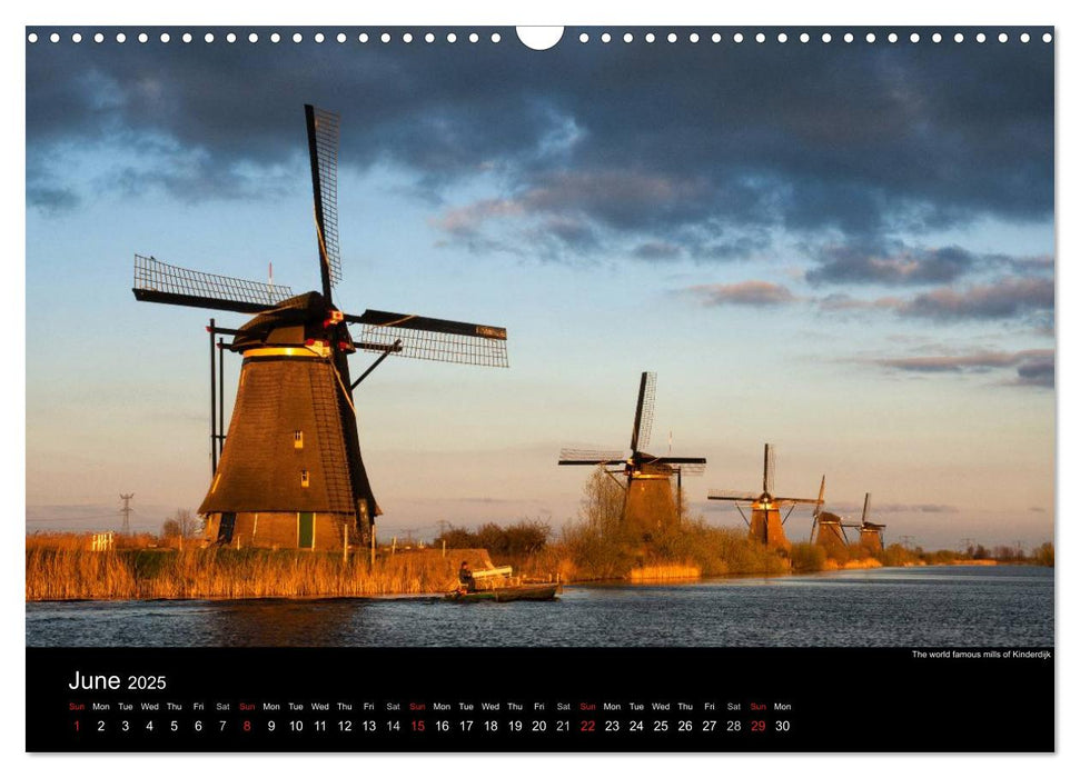 Dutch Landscapes: Alblasserwaard 2025 (CALVENDO Monthly Calendar 2025)