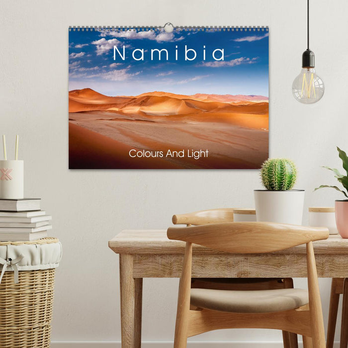 Namibia - Colours and Light (CALVENDO Monthly Calendar 2025)