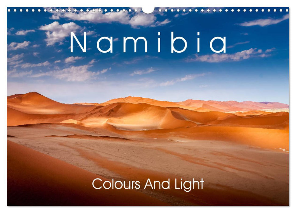 Namibia - Colours and Light (CALVENDO Monthly Calendar 2025)