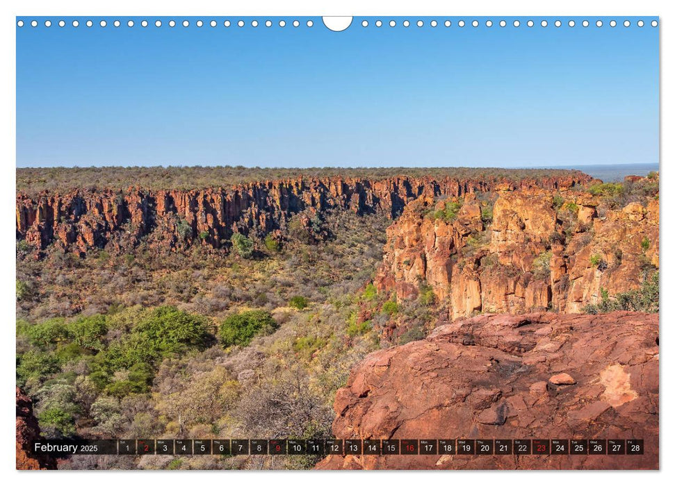 Namibia - Colours and Light (CALVENDO Monthly Calendar 2025)