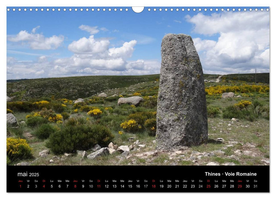 Ardèche - Randonnée & Kayak (CALVENDO Calendrier mensuel 2025)