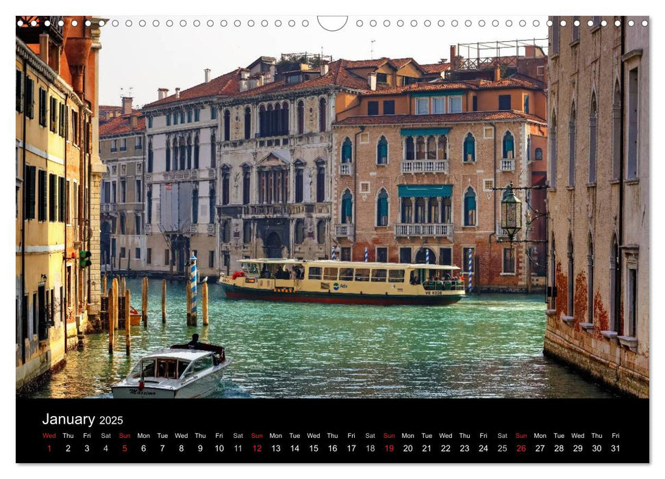 Venice (CALVENDO Monthly Calendar 2025)