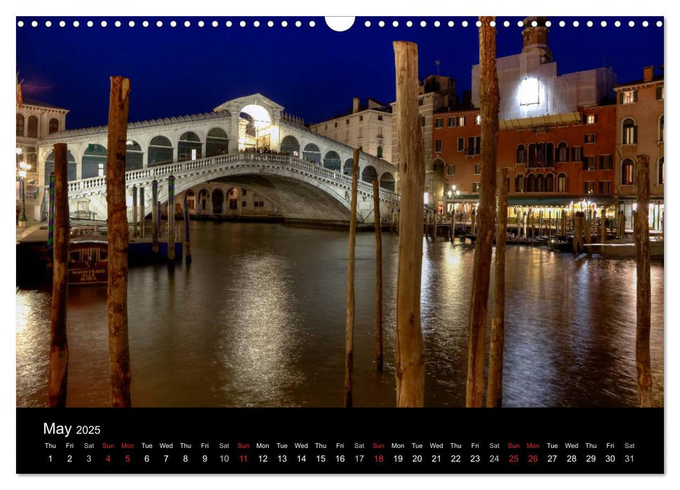 Venice (CALVENDO Monthly Calendar 2025)