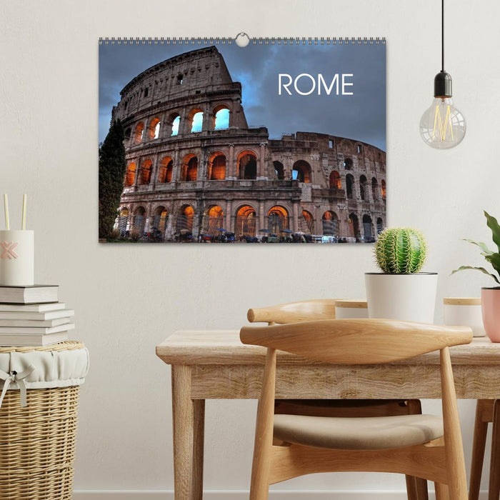 Rome (CALVENDO Monthly Calendar 2025)