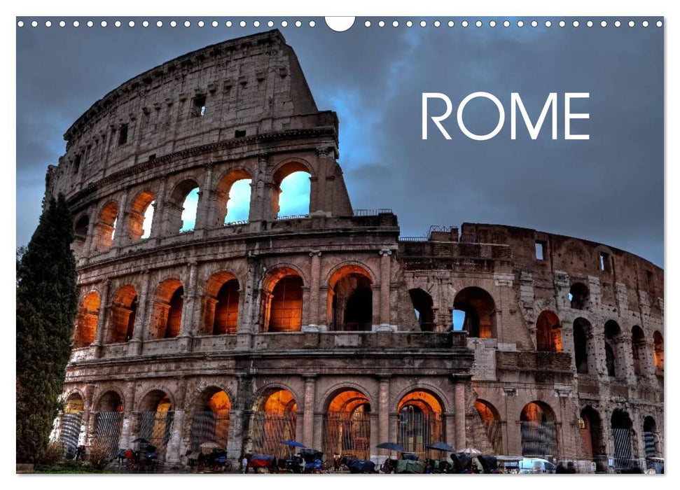 Rome (CALVENDO Monthly Calendar 2025)