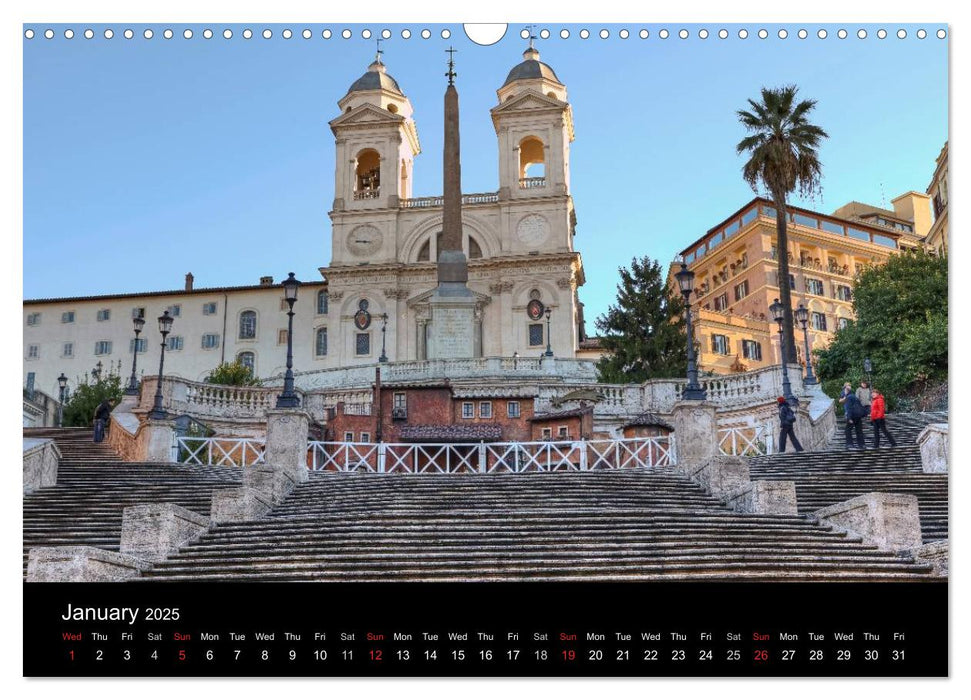 Rome (CALVENDO Monthly Calendar 2025)