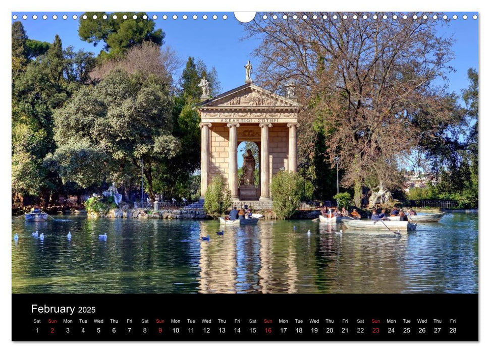 Rome (CALVENDO Monthly Calendar 2025)