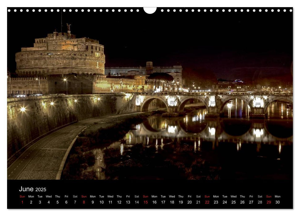 Rome (CALVENDO Monthly Calendar 2025)