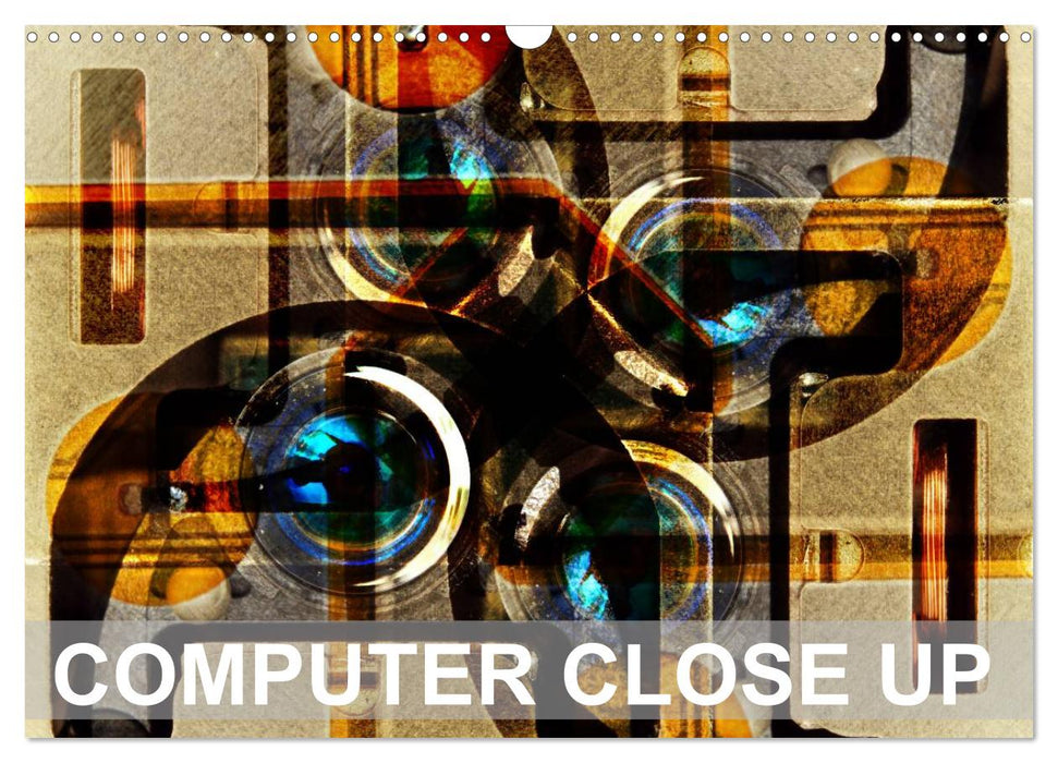 Computer Close Up (CALVENDO Monthly Calendar 2025)