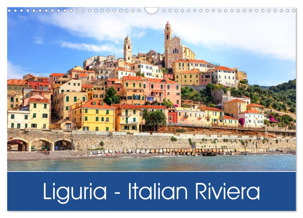 Liguria - Italian Riviera (CALVENDO Monthly Calendar 2025)