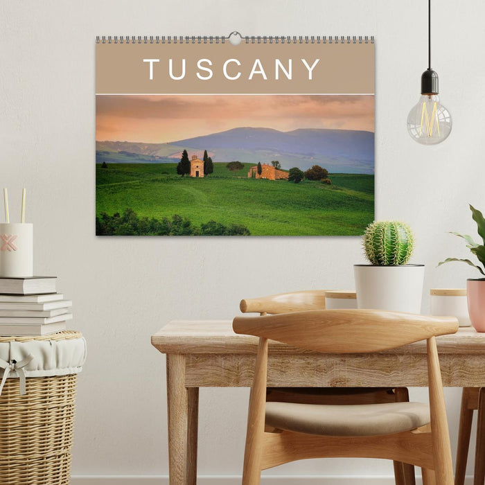 Tuscany (CALVENDO Monthly Calendar 2025)