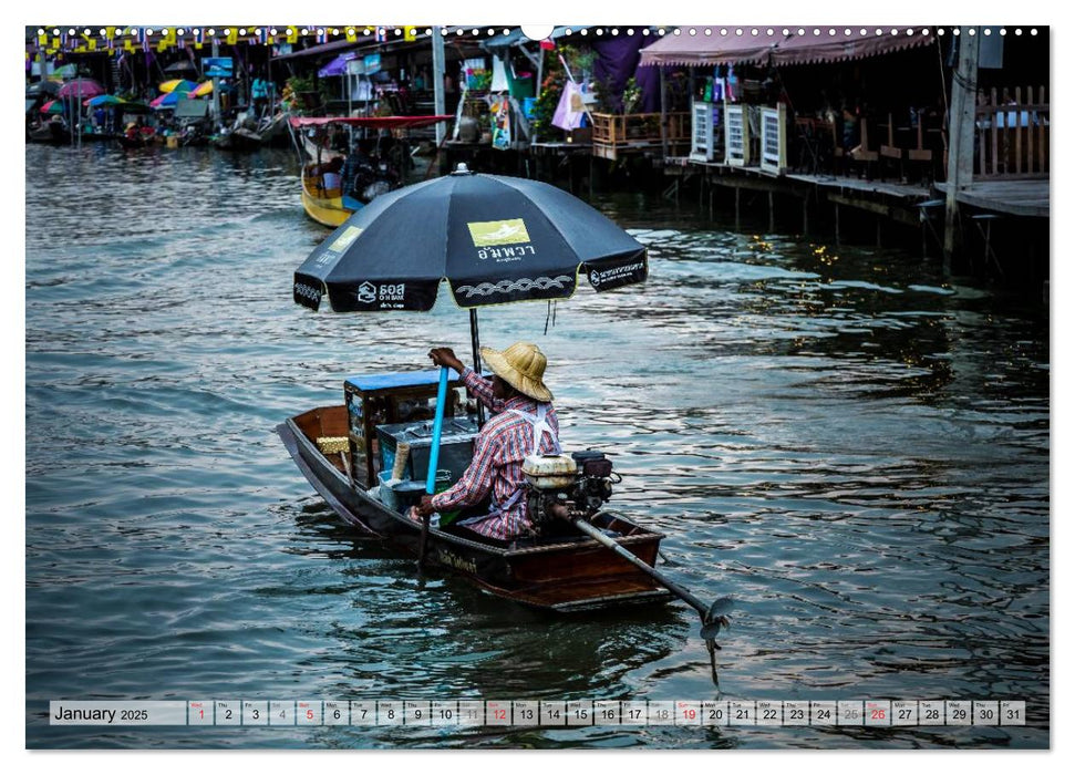 Magical Thailand (CALVENDO Monthly Calendar 2025)