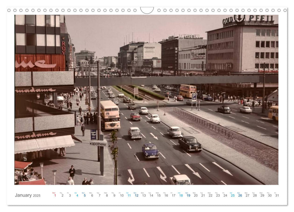 Berlin - Vintage Views (CALVENDO Monthly Calendar 2025)