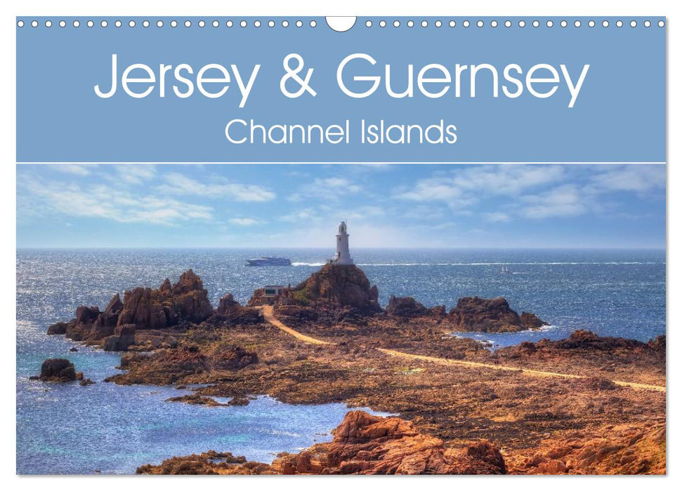 Jersey & Guernsey - Channel Islands (CALVENDO Monthly Calendar 2025)