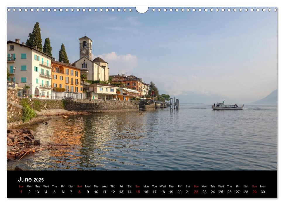 Ticino - Switzerland (CALVENDO Monthly Calendar 2025)