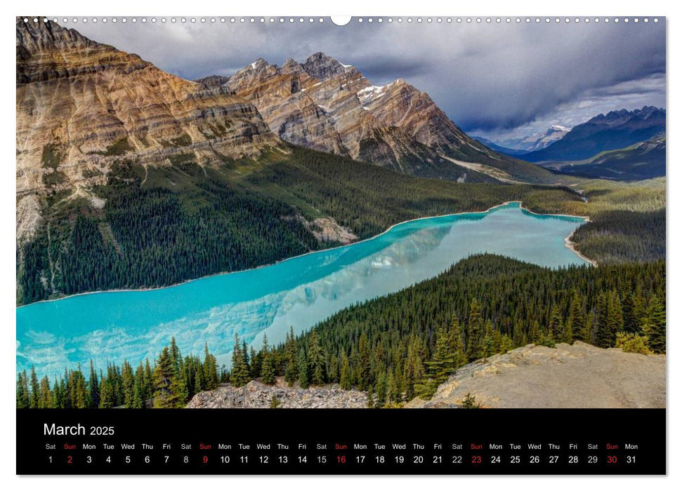 Western Canada (CALVENDO Premium-Calendar 2025)