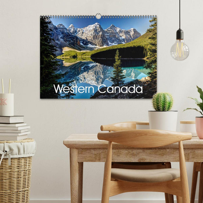 Western Canada (CALVENDO Monthly Calendar 2025)