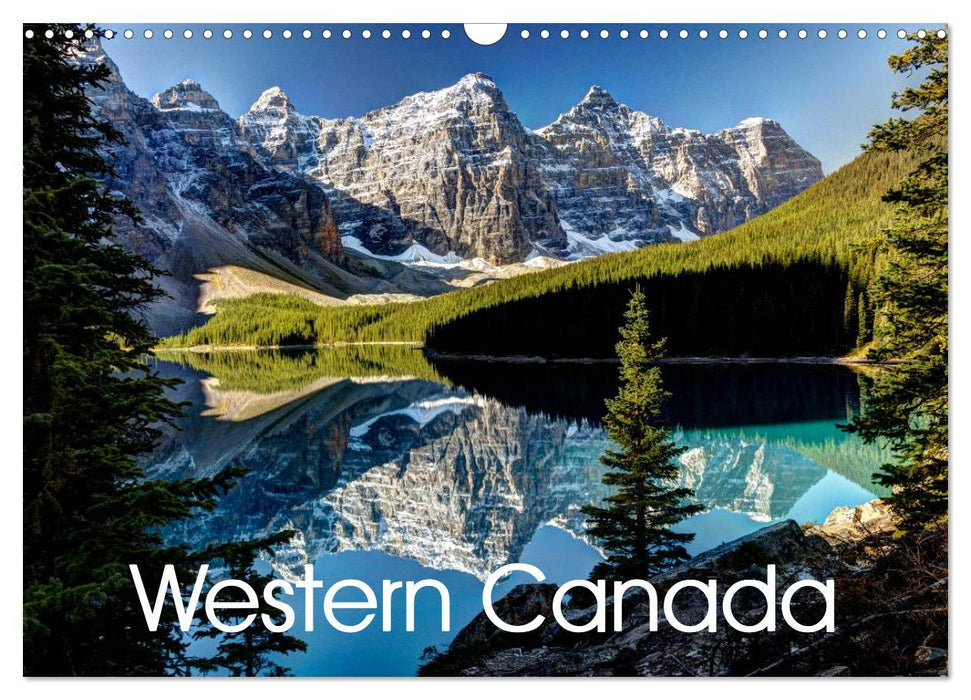 Western Canada (CALVENDO Monthly Calendar 2025)