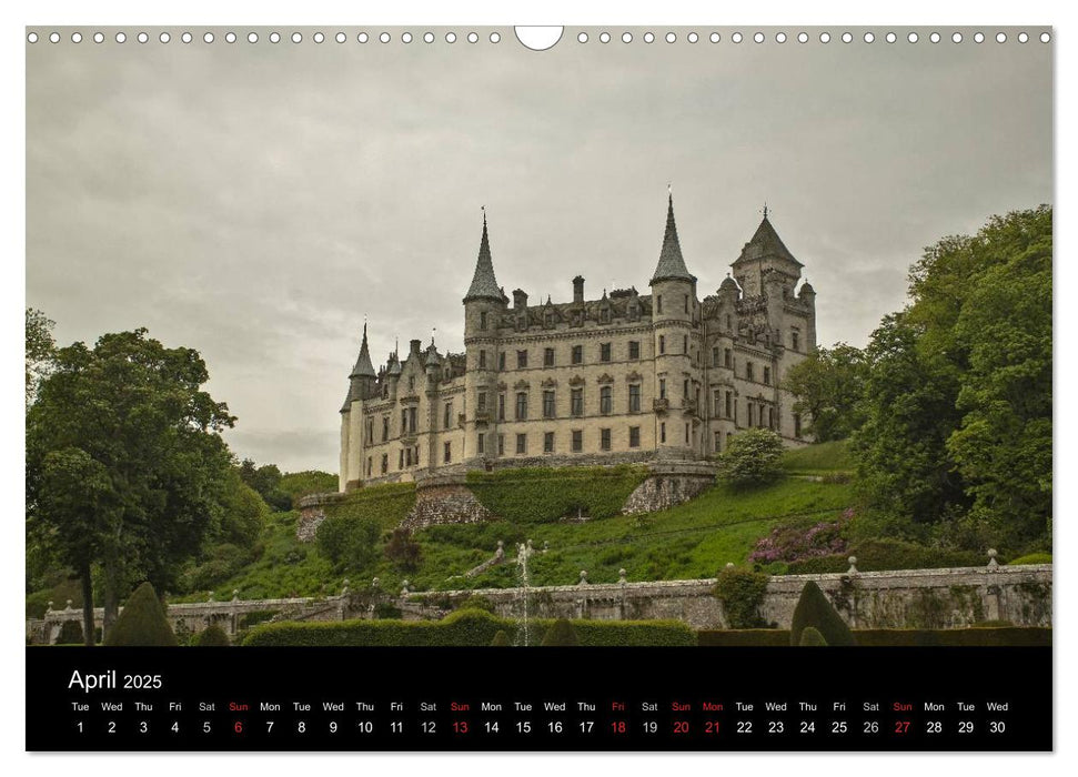 Historic Scotland (CALVENDO Monthly Calendar 2025)