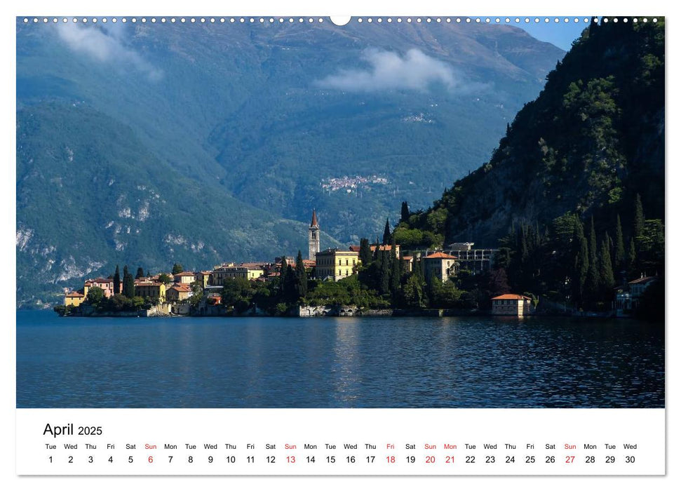 Impressions from Lake Como / UK-Version (CALVENDO Premium-Calendar 2025)