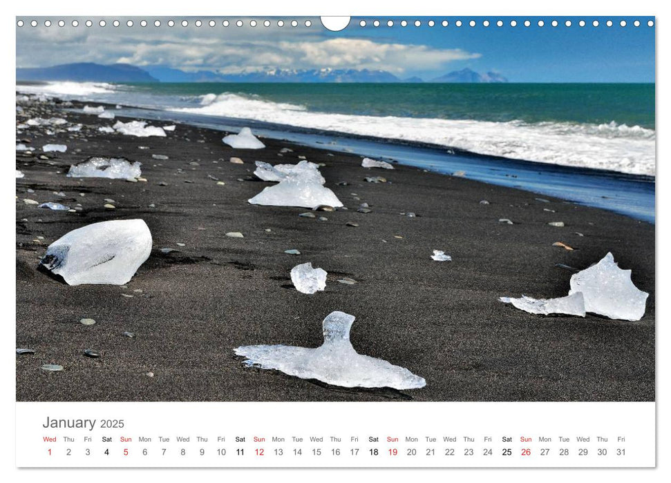 Fascinating Iceland - Calendar 2025 / UK-Edition (CALVENDO Monthly Calendar 2025)