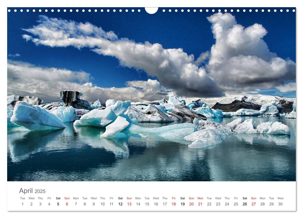 Fascinating Iceland - Calendar 2025 / UK-Edition (CALVENDO Monthly Calendar 2025)