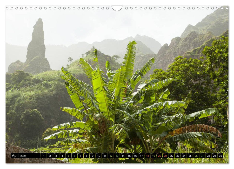 Cabo Verde - Africa's Dream Archipelago (CALVENDO Monthly Calendar 2025)