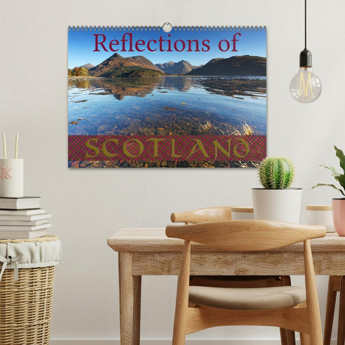 Reflections of Scotland / UK-Version (CALVENDO Monthly Calendar 2025)