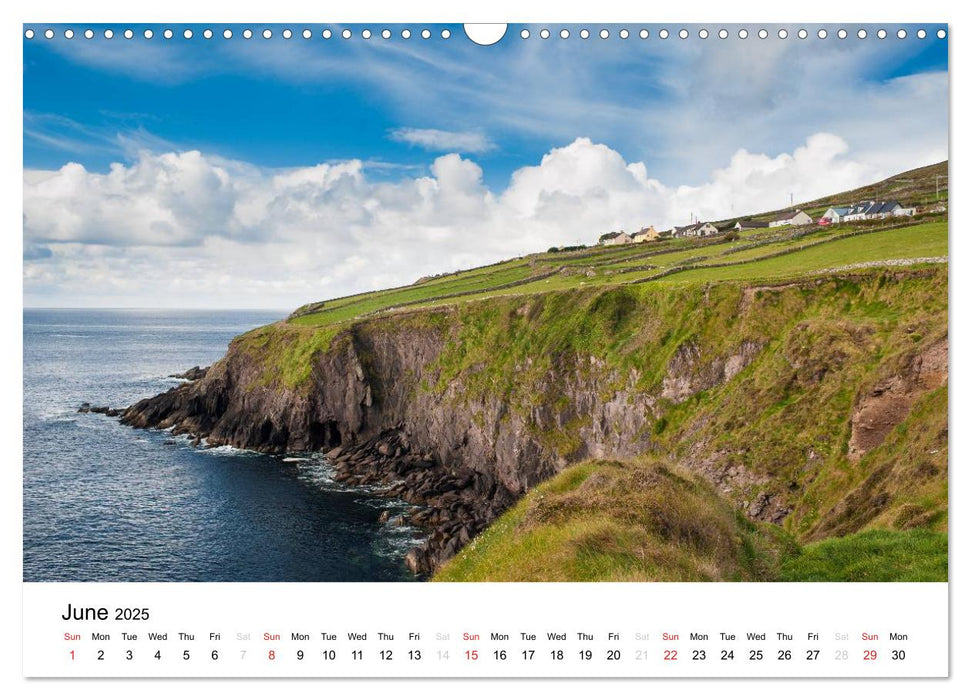 Ireland. Wild Atlantic Views / UK-Version (CALVENDO Monthly Calendar 2025)