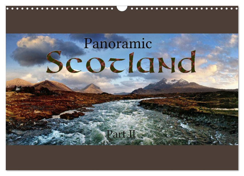 Panoramic Scotland Part II / UK-Version (CALVENDO Monthly Calendar 2025)