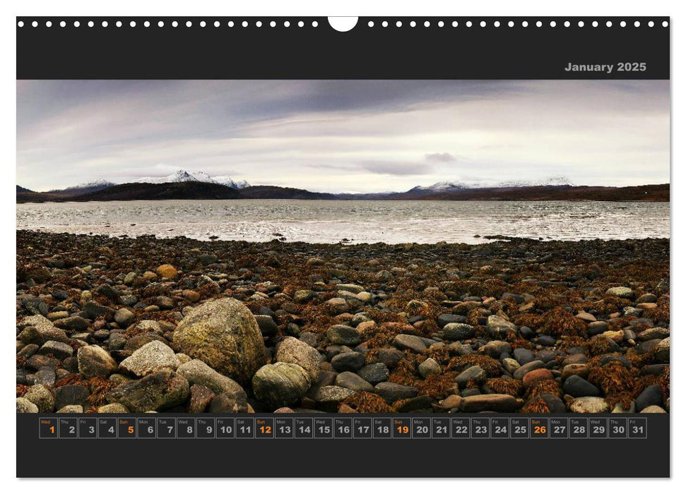 Panoramic Scotland Part II / UK-Version (CALVENDO Monthly Calendar 2025)