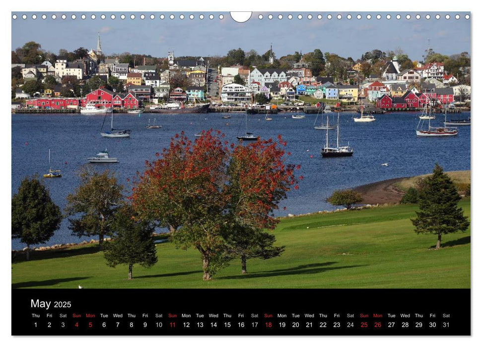 Canada's East Coast / UK-Version (CALVENDO Monthly Calendar 2025)