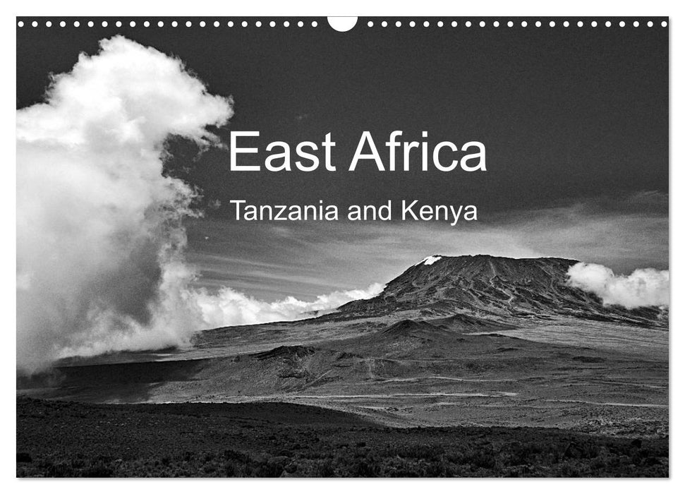 East Africa - Tanzania and Kenya / UK-Version (CALVENDO Monthly Calendar 2025)