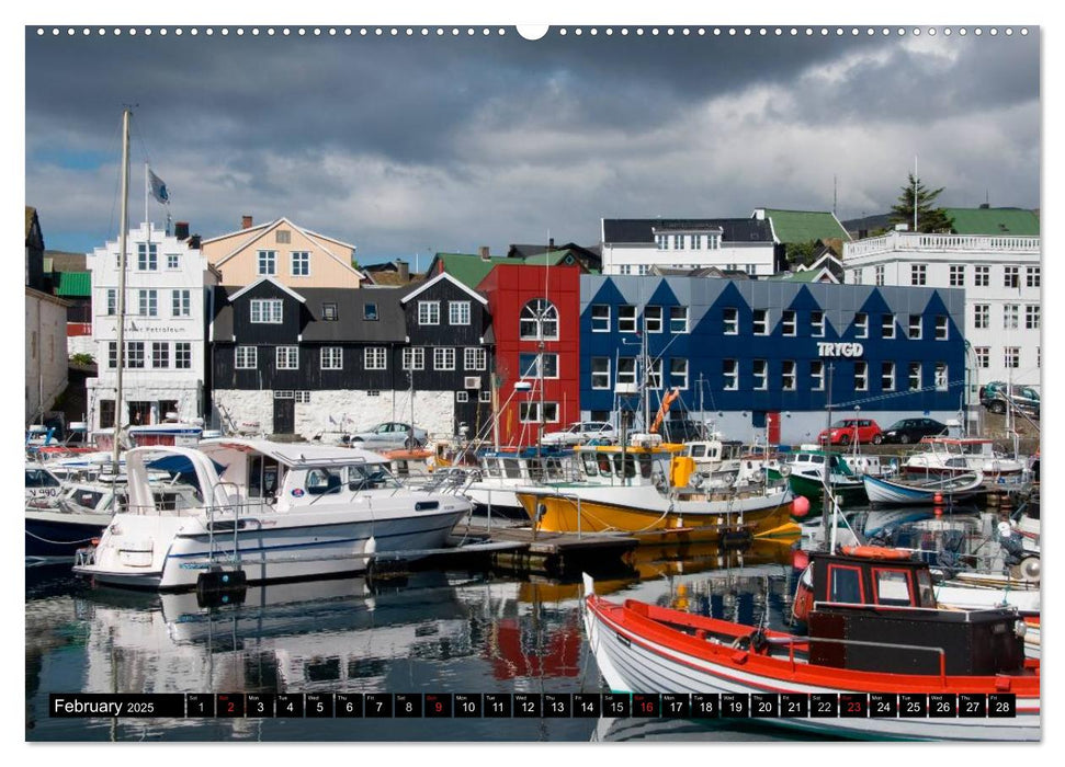 Faroe Islands / UK-Version (CALVENDO Premium-Calendar 2025)