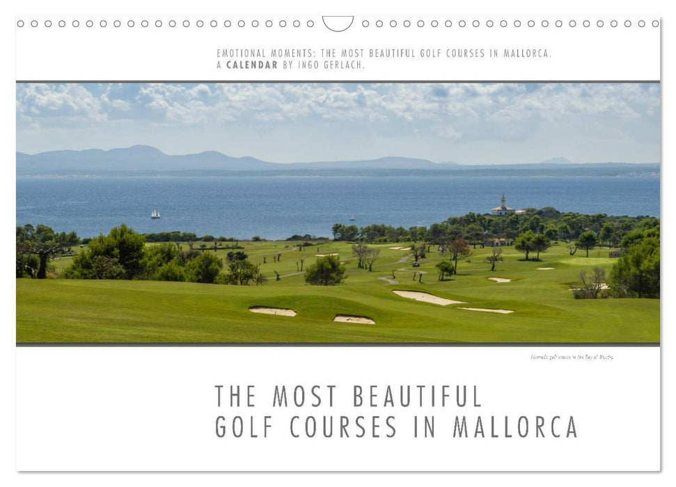 Emotional Moments: The most beautiful golf courses in Mallorca. / UK-Version (CALVENDO Monthly Calendar 2025)