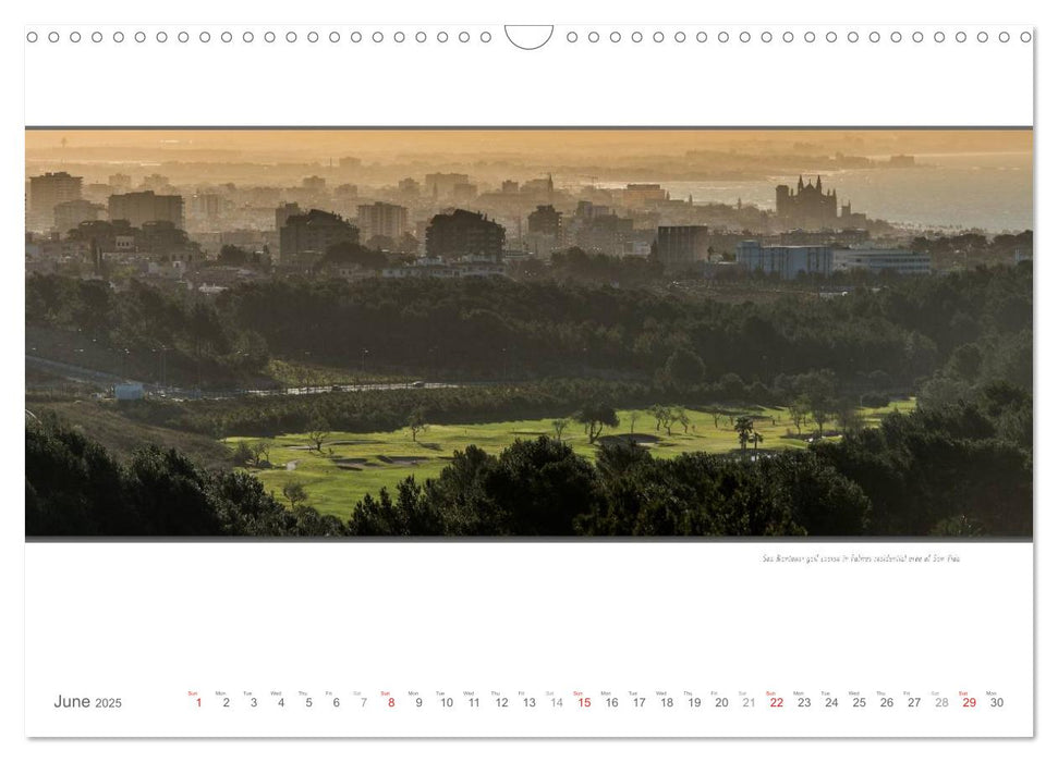 Emotional Moments: The most beautiful golf courses in Mallorca. / UK-Version (CALVENDO Monthly Calendar 2025)