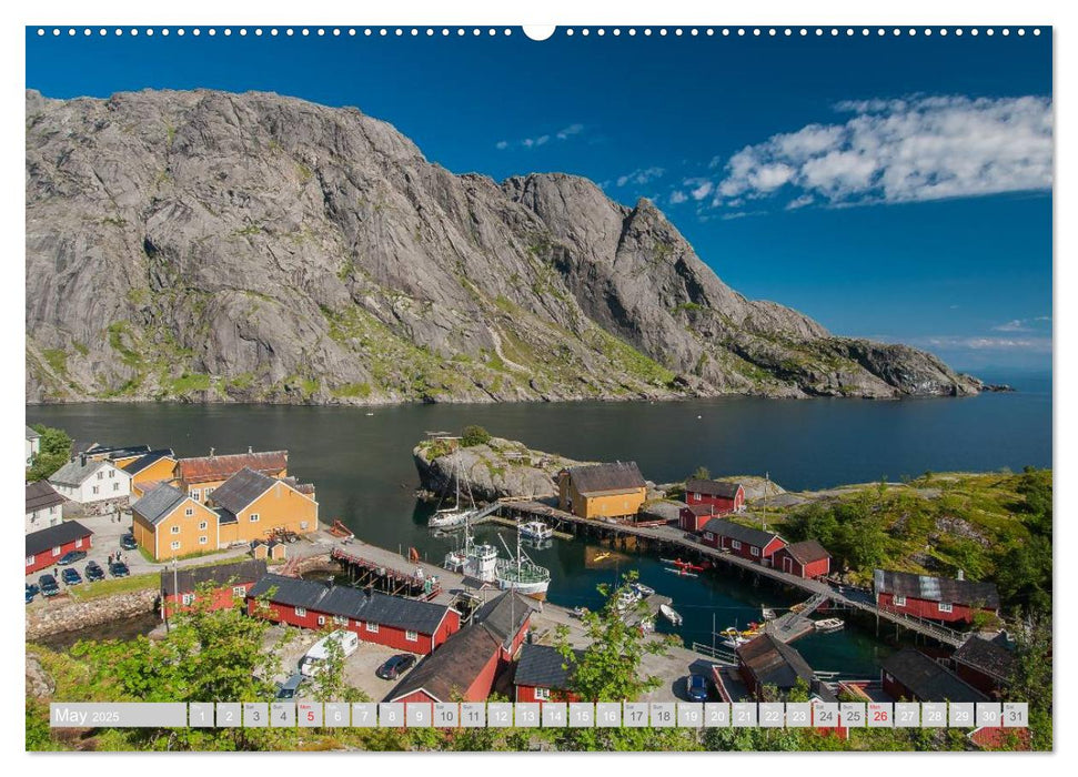 Norway / UK-Version (CALVENDO Premium-Calendar 2025)