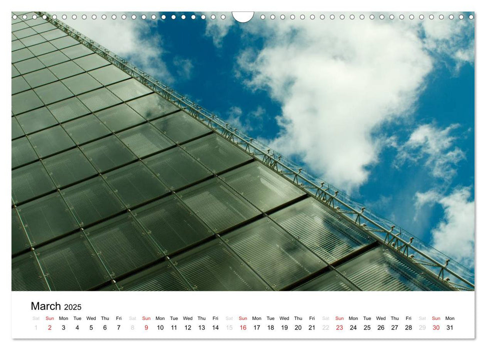 modern architecture / UK-Version (CALVENDO Monthly Calendar 2025)