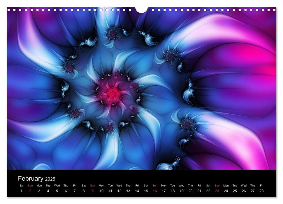 Neon Colours / UK-Version (CALVENDO Monthly Calendar 2025)