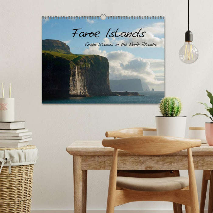 Faroe Islands / UK-Version (CALVENDO Monthly Calendar 2025)