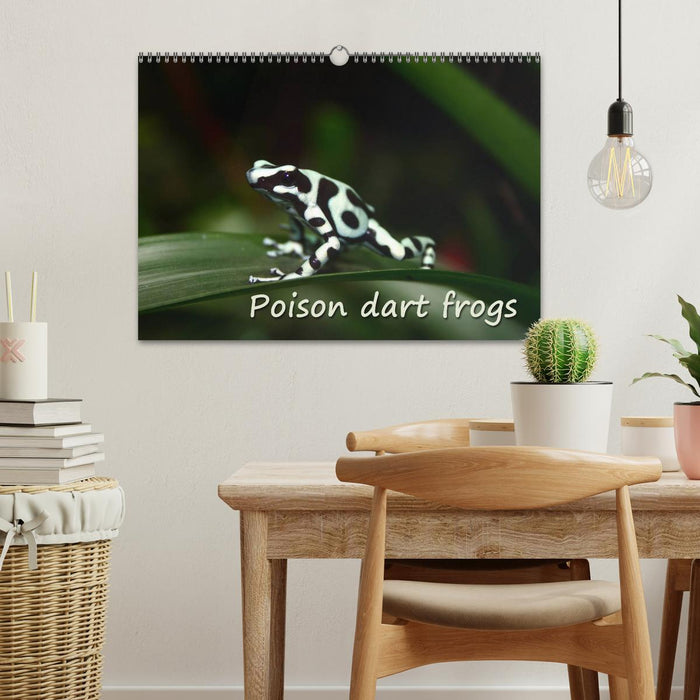 Poison dart frogs / UK-Version / Birthday Calendar (CALVENDO Monthly Calendar 2025)