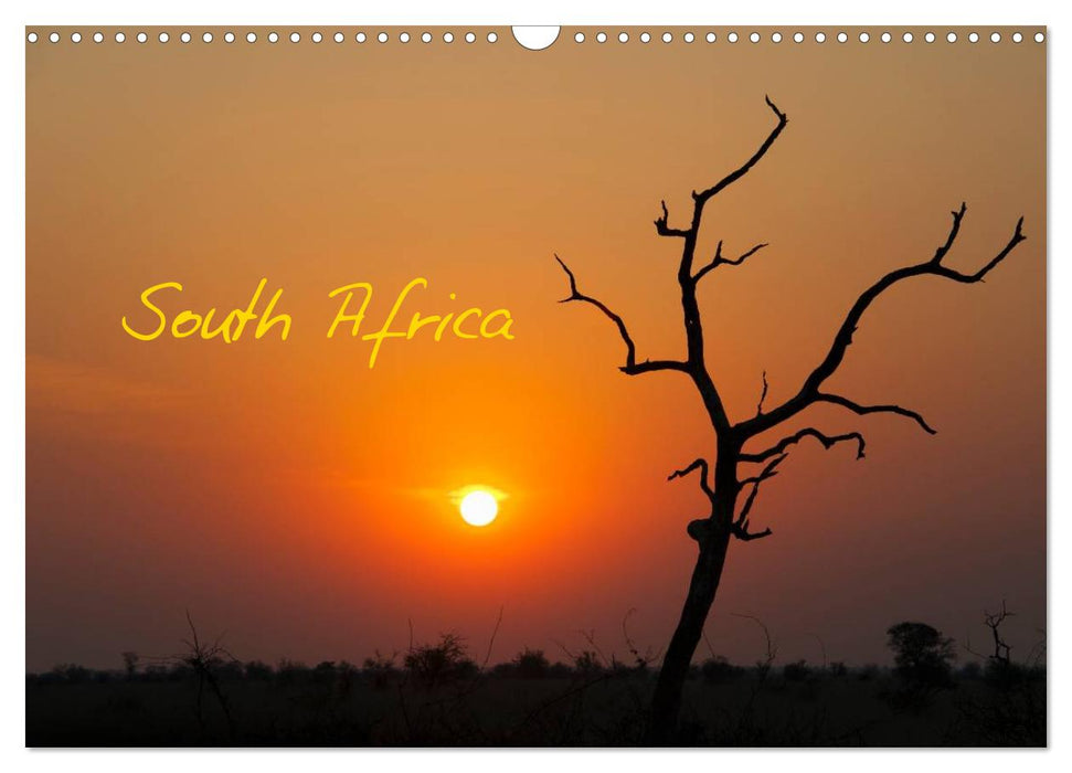 South Africa / UK-Version (CALVENDO Monthly Calendar 2025)