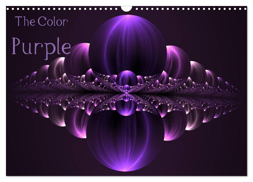 The Color Purple / UK-Version (CALVENDO Monthly Calendar 2025)