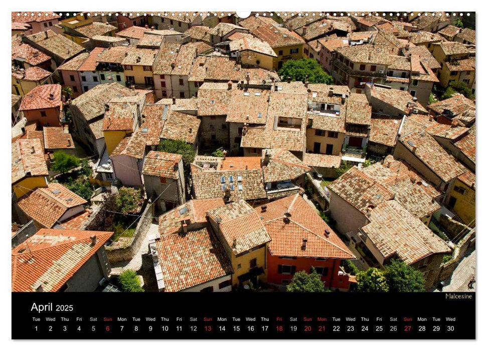 Lake Garda / UK-Version (CALVENDO Premium-Calendar 2025)