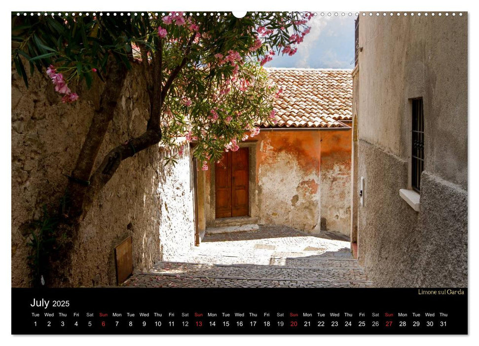 Lake Garda / UK-Version (CALVENDO Premium-Calendar 2025)