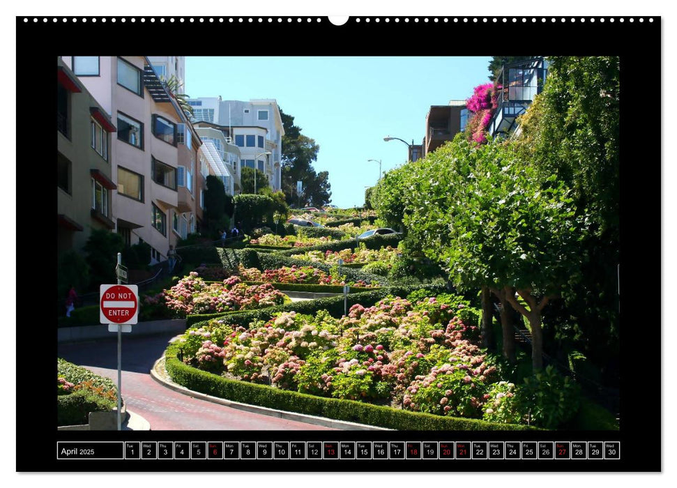 Lovely San Francisco / UK-Version (CALVENDO Premium-Calendar 2025)