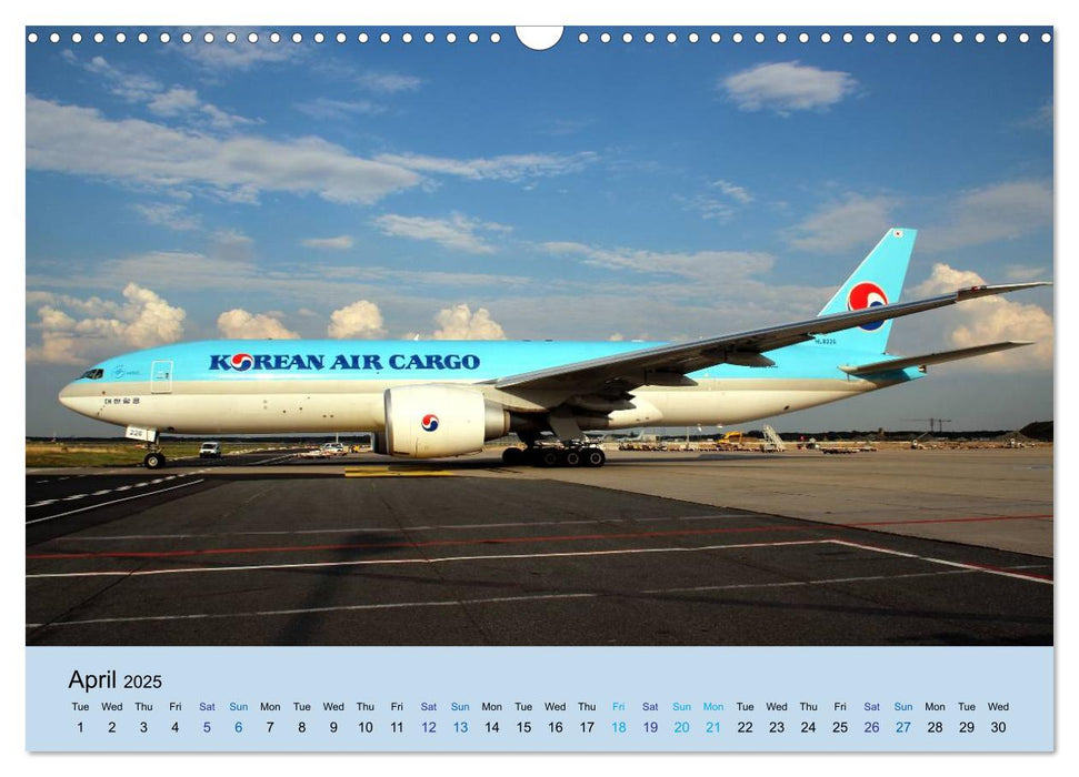 Wings over Frankfurt (UK Edition) (CALVENDO Monthly Calendar 2025)