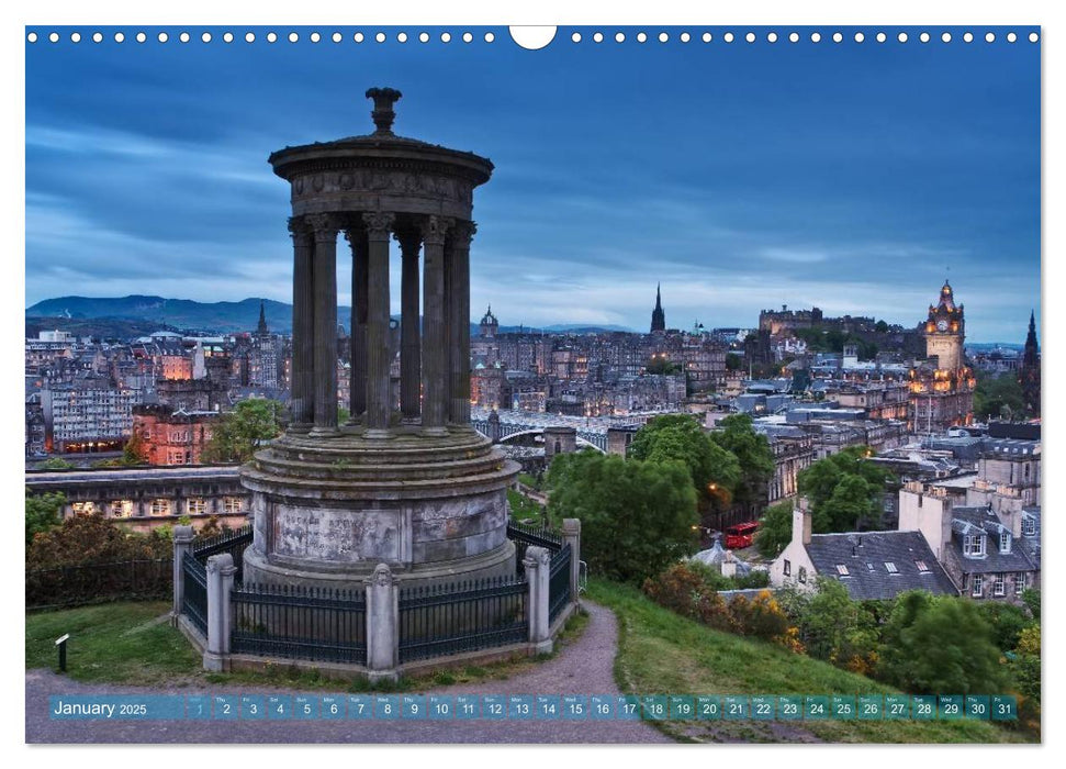 Scotland (UK-Version) (CALVENDO Monthly Calendar 2025)