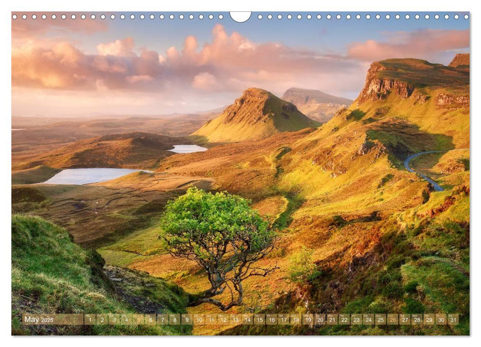 Scotland (UK-Version) (CALVENDO Monthly Calendar 2025)