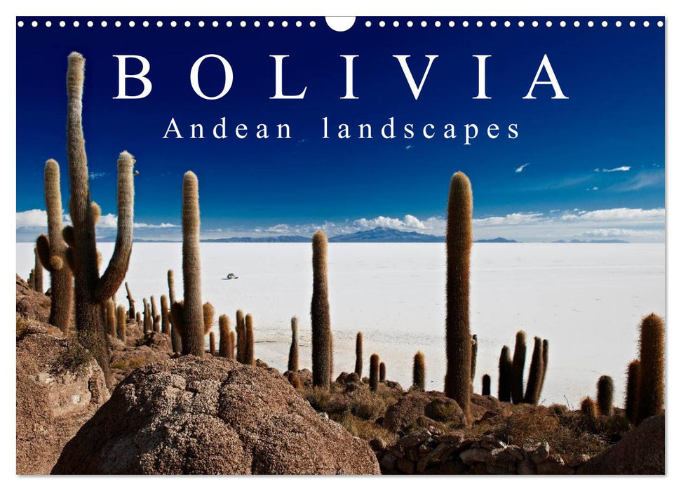 Bolivia Andean landscapes / UK-Version (CALVENDO Monthly Calendar 2025)